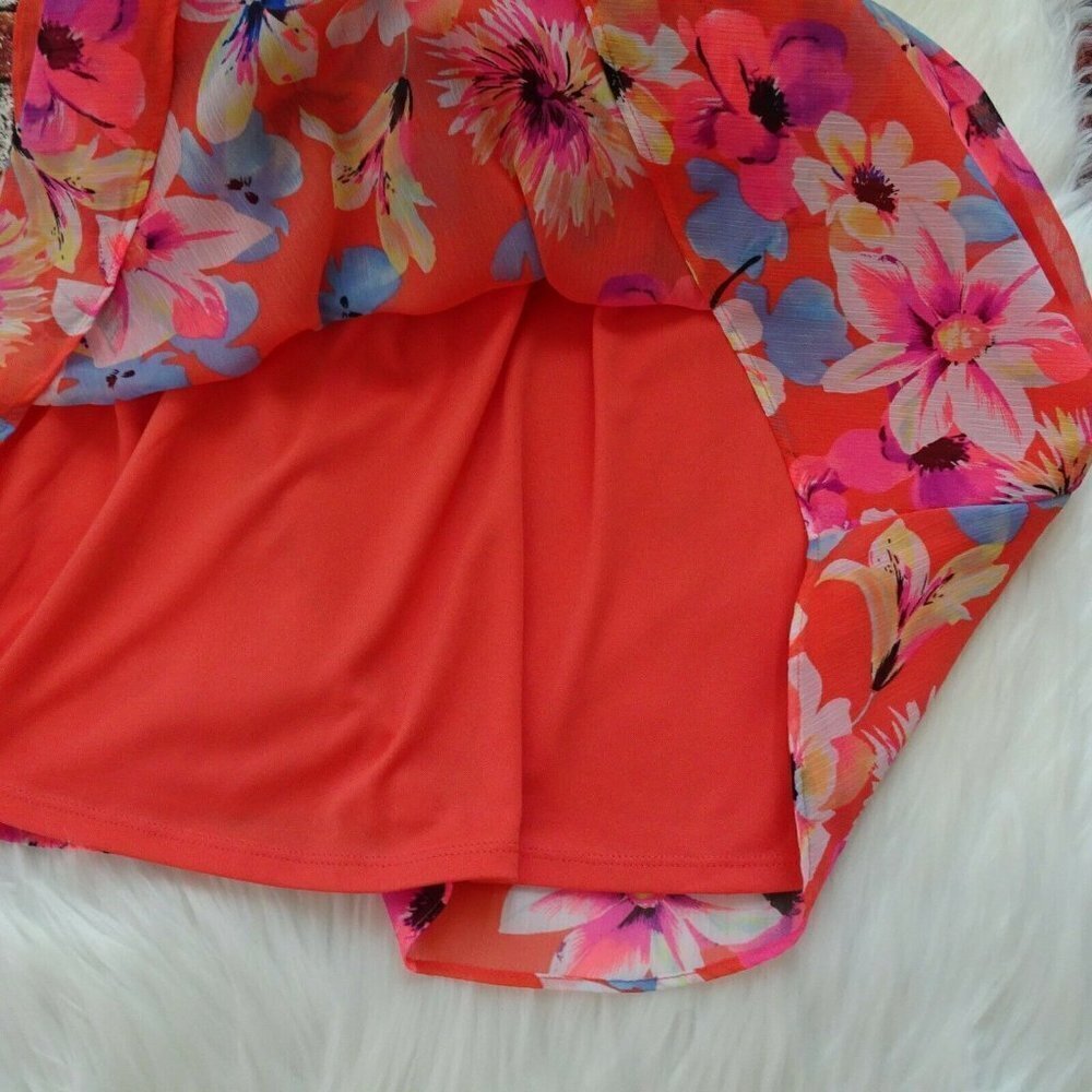 NWT Candie's Dress Floral Party Cocktail Prom S - Picture 13 of 13
